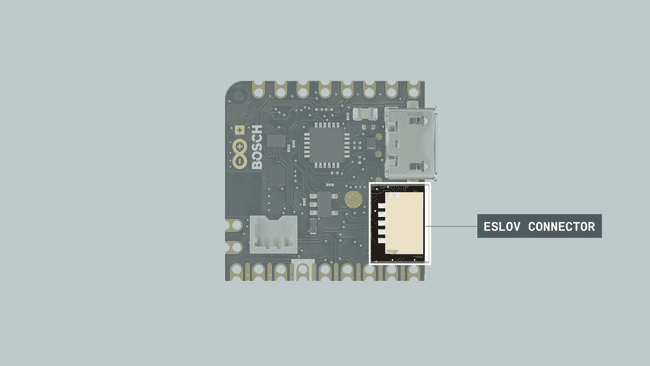 Nicla Sense ME built-in ESLOV connector