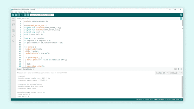 Only one runtime instance of the debugging array.